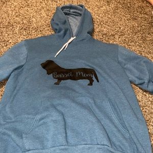 Basset Hound Mom Hoodie